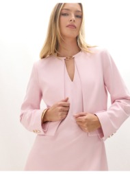 enzzo σακάκι carlina - ροζ
