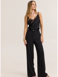 enzzo παντελόνι sian - μαύρο