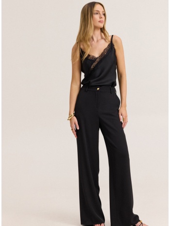 enzzo παντελόνι sian - μαύρο