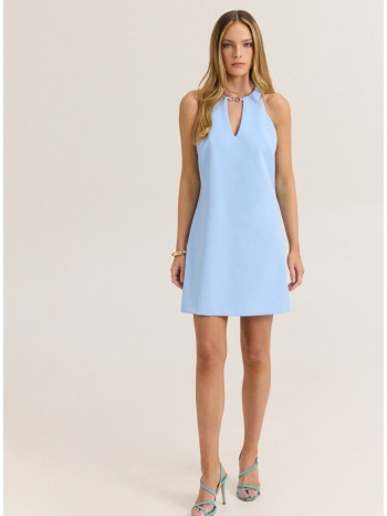 enzzo φόρεμα carlina - σιέλ