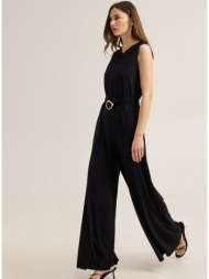 enzzo ολόσωμη φόρμα edena - μαύρο