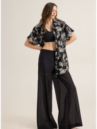 enzzo παντελόνα ronny - μαύρο