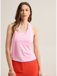 enzzo μπλούζα cyrus - ροζ