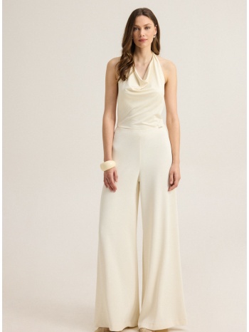 enzzo παντελόνα anya - βανίλια