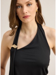 enzzo μπλούζα cyrus - μαύρο