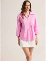 enzzo μπλούζα tamila - ροζ