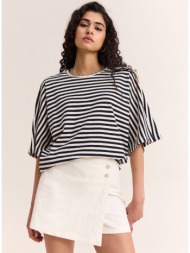 enzzo μπλούζα bill - navy