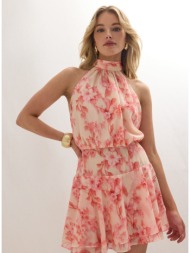 enzzo φόρεμα zoey - ροζ