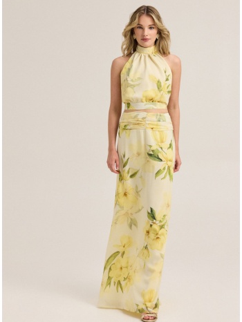 enzzo φούστα blaise - lemon