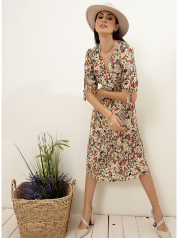 enzzo φόρεμα flower print - σε προσφορά