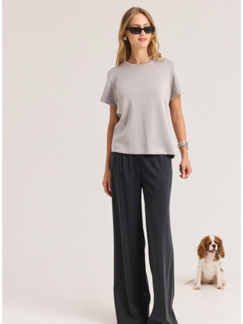 enzzo t-shirt olivera - γκρι