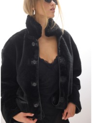 enzzo jacket sebastiano - μαύρο