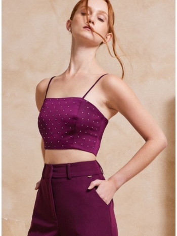 enzzo μπούστο leo - μελιτζανί σε προσφορά