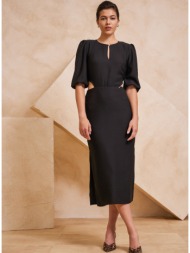 enzzo φόρεμα ari - μαύρο