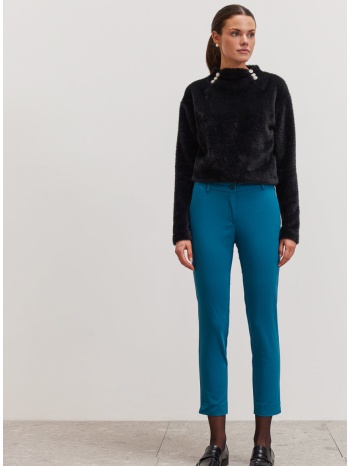 enzzo παντελόνι lili - πετρόλ σε προσφορά