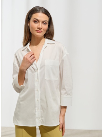 enzzo πουκάμισο fenny - λευκό σε προσφορά