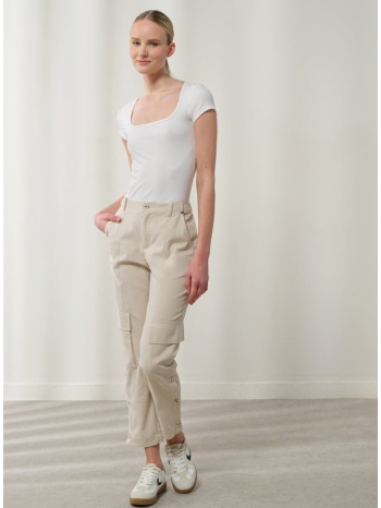 enzzo παντελόνι ace - βανίλια σε προσφορά