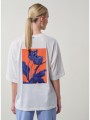 enzzo t-shirt felia - λευκό