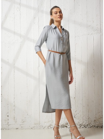 enzzo φόρεμα dianna - γκρι σε προσφορά