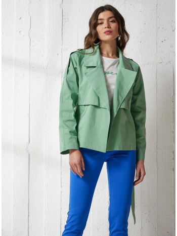 enzzo καμπαρντίνα rafaela - aloe σε προσφορά