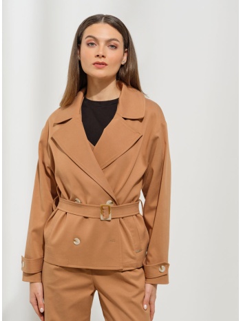 enzzo καμπαρντίνα coralie - choco σε προσφορά