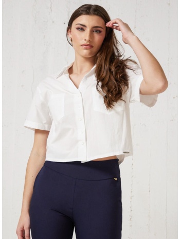 enzzo πουκάμισο juno - λευκό σε προσφορά