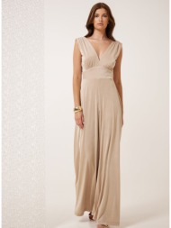 enzzo ολόσωμη φόρμα ava - gold