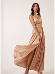 enzzo φόρεμα jen - peach