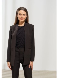 enzzo σακάκι alea - μαύρο