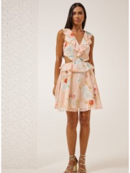 enzzo φόρεμα jacqueline - peach