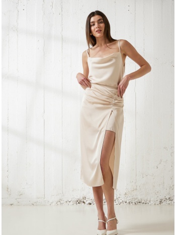 enzzo φούστα romy - βανίλια σε προσφορά