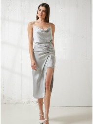 enzzo φούστα romy - silver