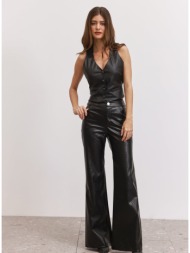 enzzo παντελόνα rockwell - μαύρο