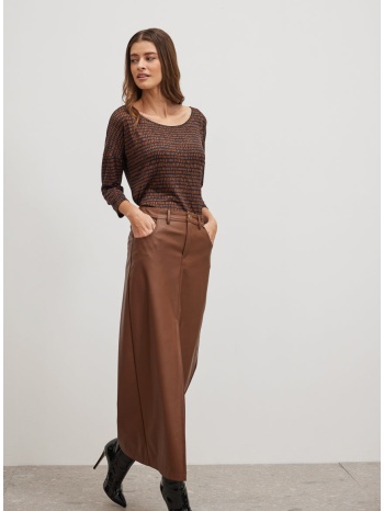 enzzo φούστα kynthia - καφέ σε προσφορά