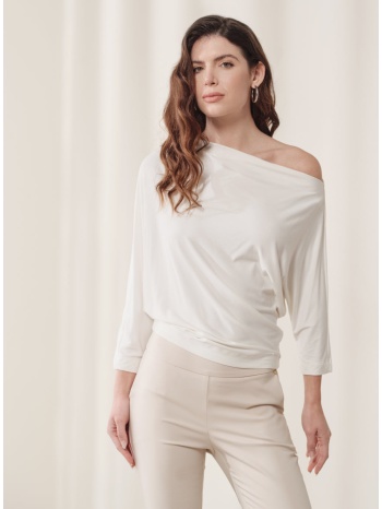 enzzo μπλούζα mikaela - εκρού σε προσφορά