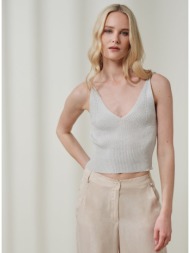 enzzo τοπ αmelie - silver