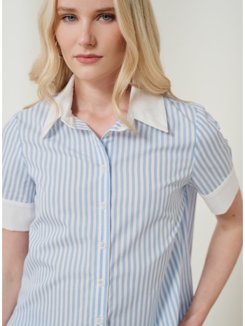 enzzo πουκάμισο louis - σιέλ σε προσφορά