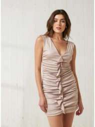 enzzo φόρεμα daphne - nude