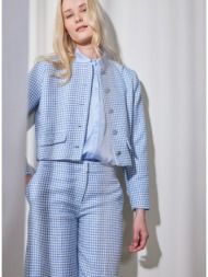 enzzo σακάκι madalen - σιέλ