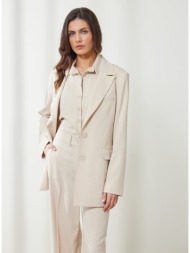 enzzo σακάκι ruby - μπεζ