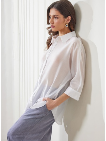 enzzo πουκάμισο dantel - λευκό σε προσφορά