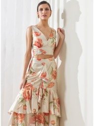 enzzo μπούστο aubrey - dark coral