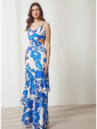 enzzo φόρεμα isabella - μπλε