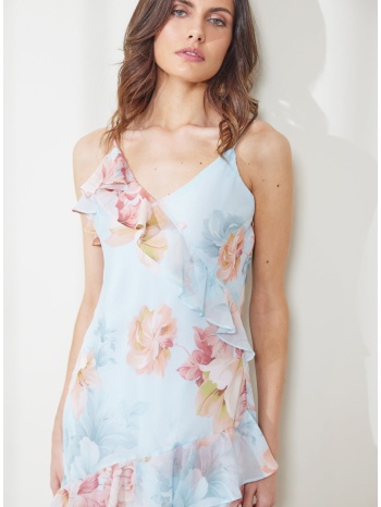 enzzo φόρεμα amelia - σιέλ σε προσφορά