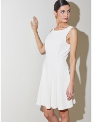 enzzo φόρεμα elias - εκρού