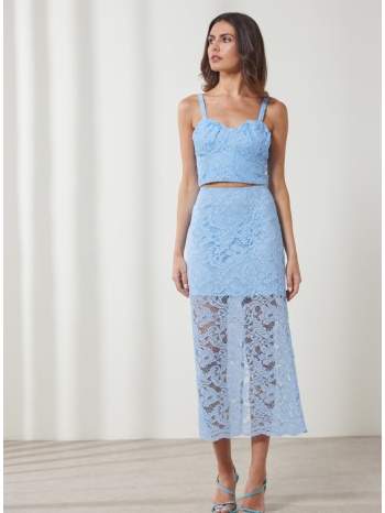 enzzo φούστα belle - σιέλ σε προσφορά