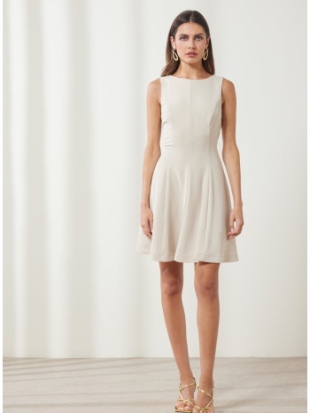 enzzo φόρεμα elias - βανίλια σε προσφορά