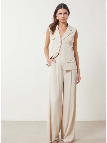 enzzo παντελόνα louise - βανίλια σε προσφορά