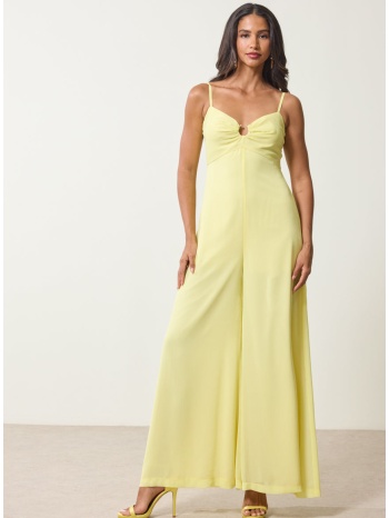 enzzo ολόσωμη φόρμα selene - κίτρινο σε προσφορά