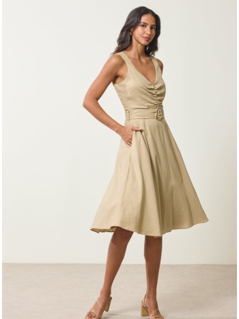 enzzo φόρεμα penelope - sand σε προσφορά